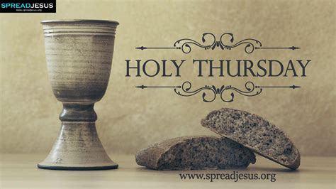 images of holy thursday